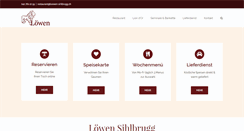 Desktop Screenshot of loewen-sihlbrugg.ch